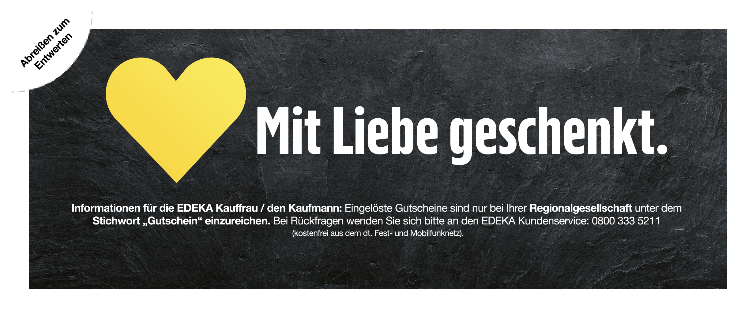 Edeka Einkaufgutschein